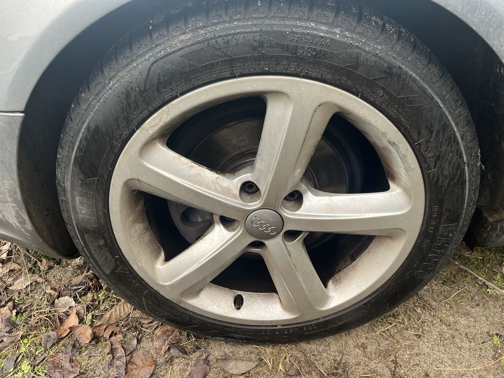 AUDI A4 B5 B6 B7 A6 C4 C5 C6 A3 8P koła zimowe alufelgi opony 17 5x112