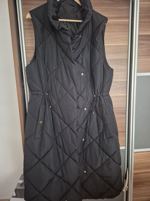 Kamizelka dluga  pikowana