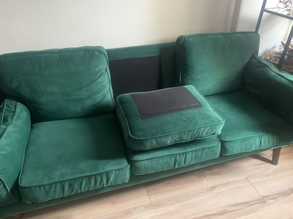 Sofa butekowa zieleń