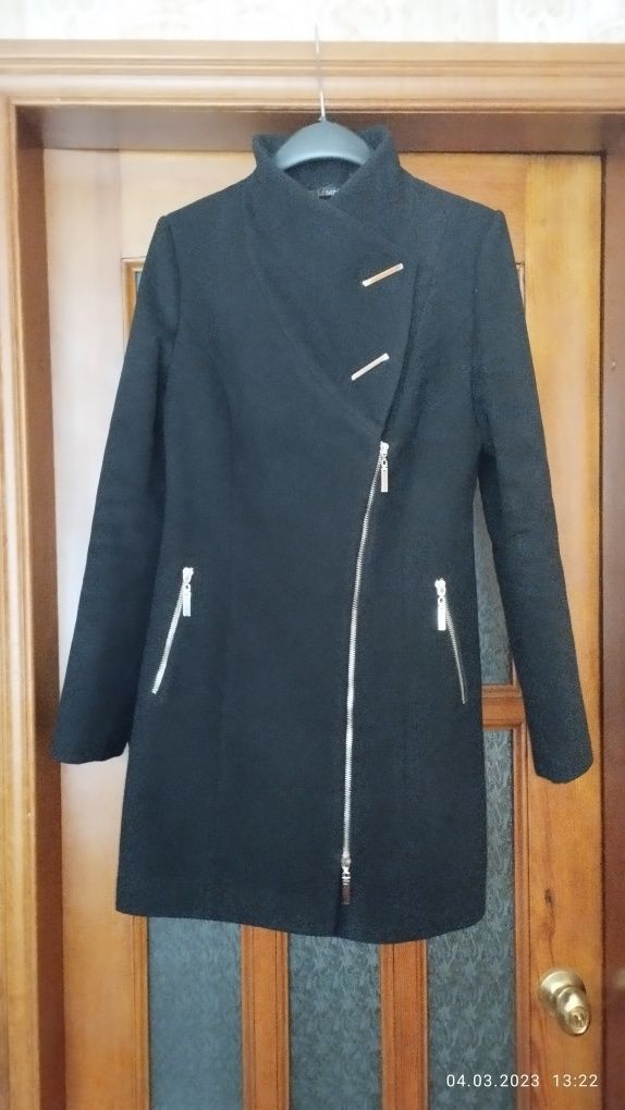 Пальто чёрное,, 46 размер