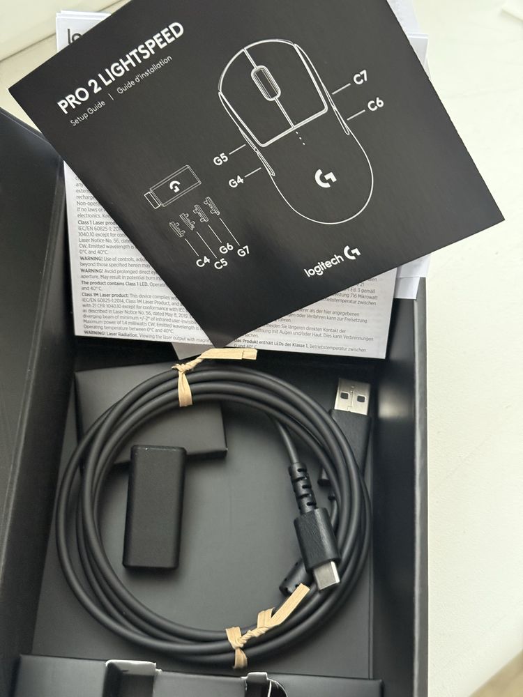 Ігрова миша Logitech pro 2 lightspeed White