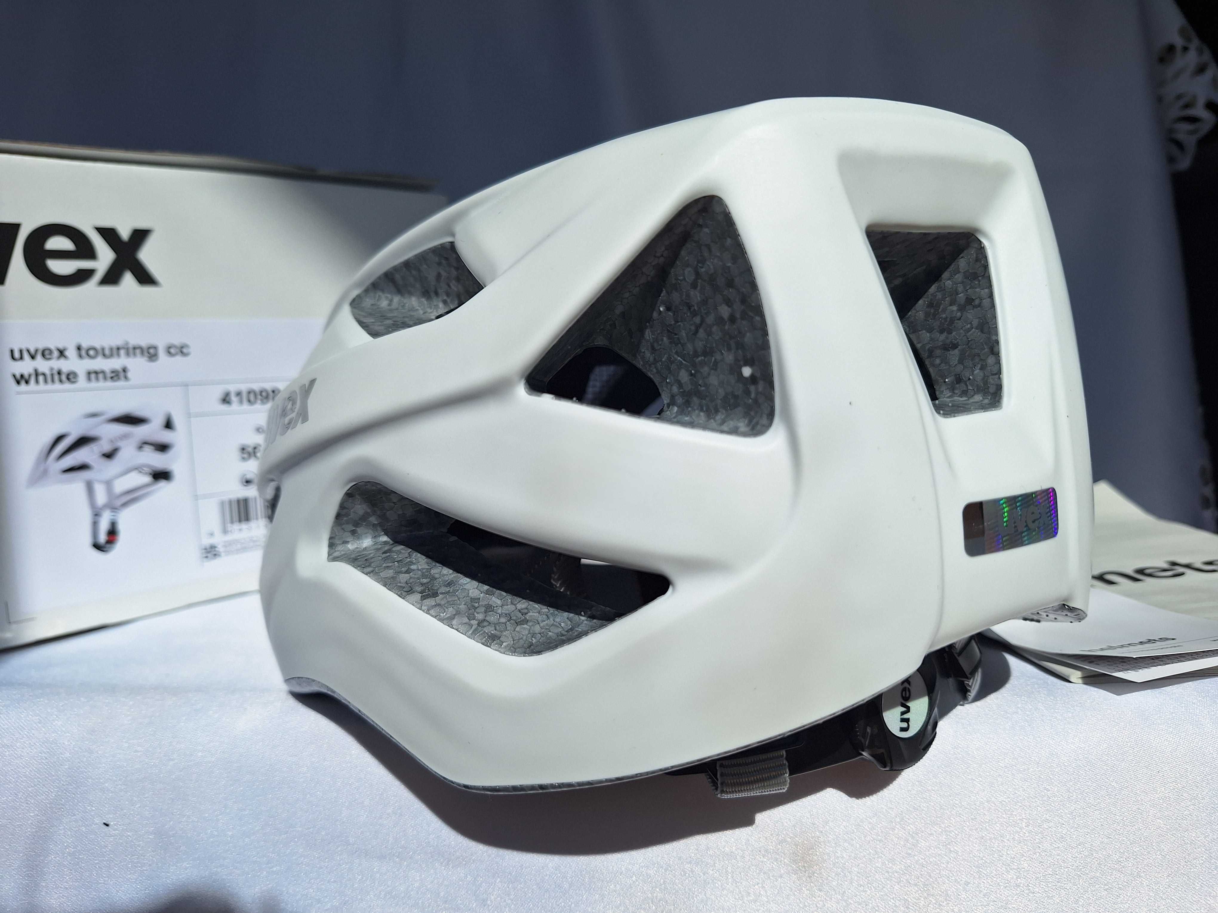 Kask rowerowy Uvex Touring CC White Mat L 56-60cm