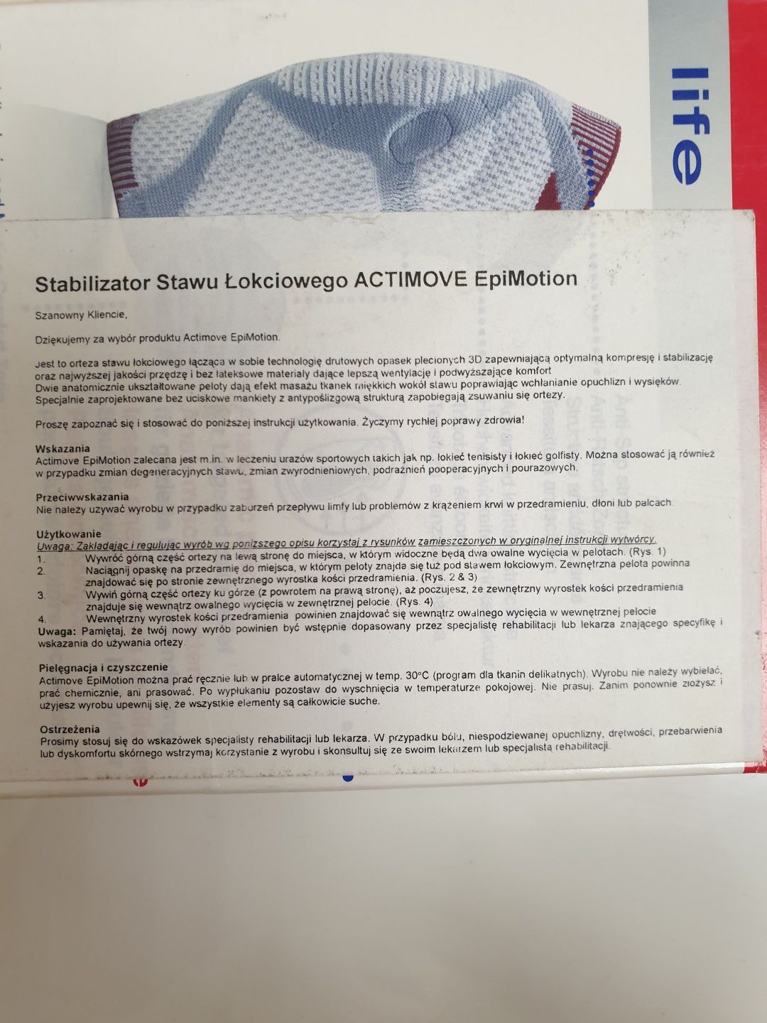 Stabilizator Stawu Łokciowego M