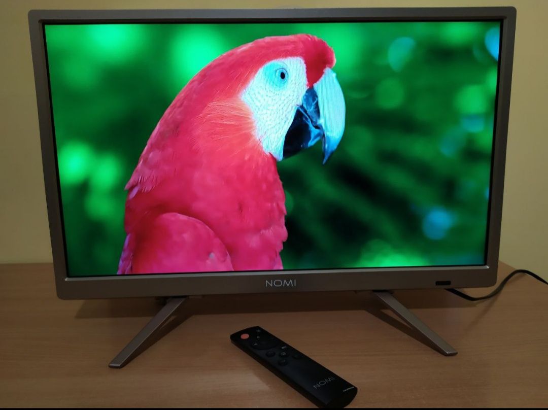 Телевізор NOMI 22FTS11 Titanium smart TV, робочий, стан ідеальний