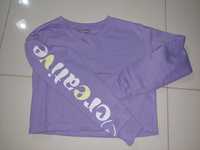 Bluza fioletowa rozmiar 146-152