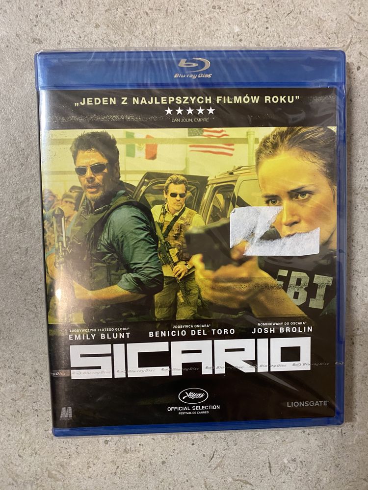 Sicario, polskie wydanie, nowy w folii