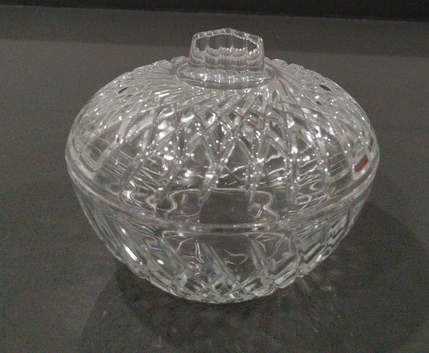 Peças em vidro e cristal
