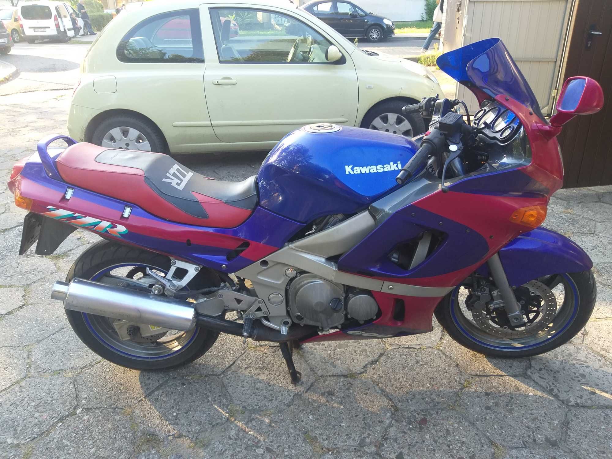 Kawasaki zzr 600 94r po pełnym serwisie i przeglądzie.