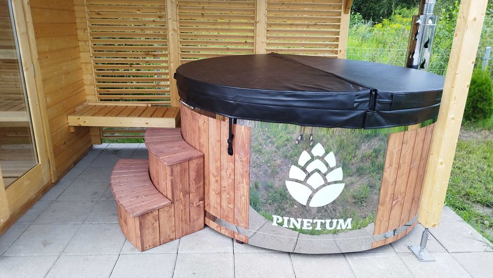 Balia ogrodowa z hydromasażem JACUZZI RUSKA BANIA