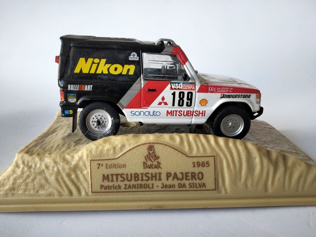 1/43 Mitsubishi Pajero #189 - Zaniroli/Silva (1985)