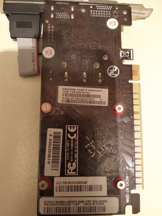 Karta graficzna GeForce GT610 2GB DDR3