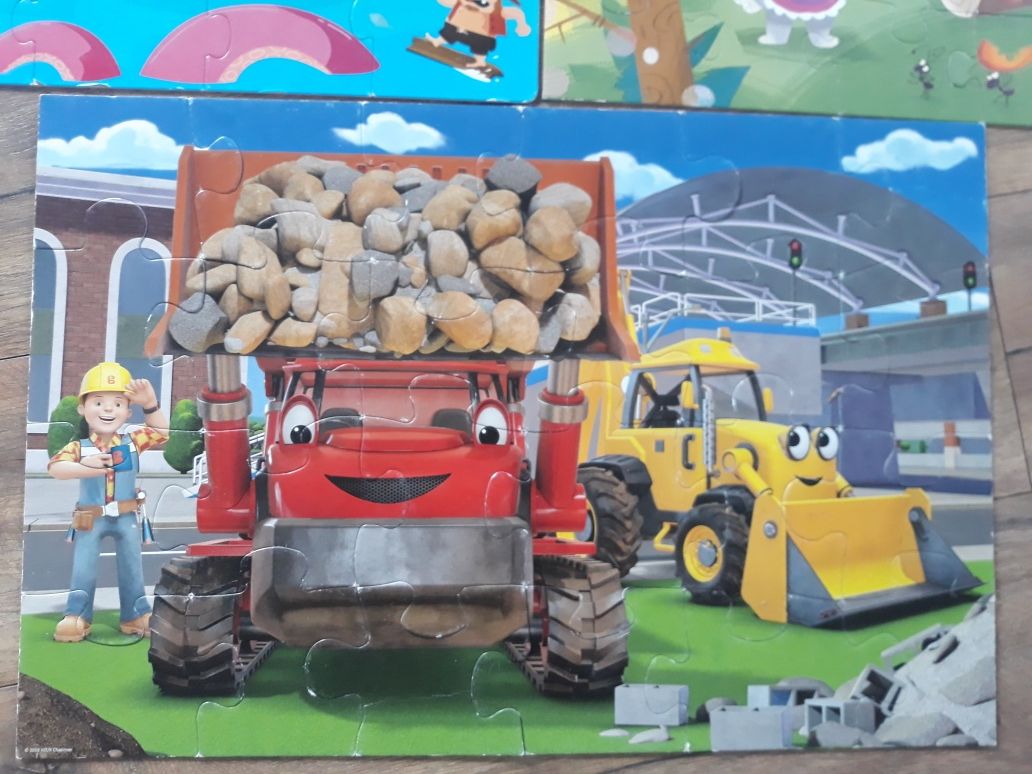 Zestaw puzzli maxi 3 pudełka