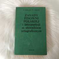 Zasady pisowni polskiej i interpunkcji ze słownikiem ortograficznym