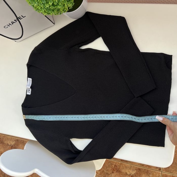 Кофта рубчик Zara S-ка, лонгслів, кроп-топ, кофтинка, светр