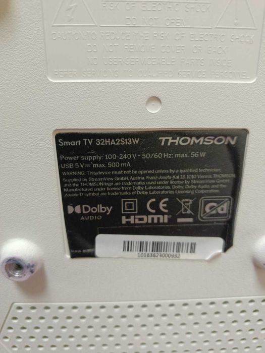 Телевізор Thomson 32" Smart TV 32HA2S13W