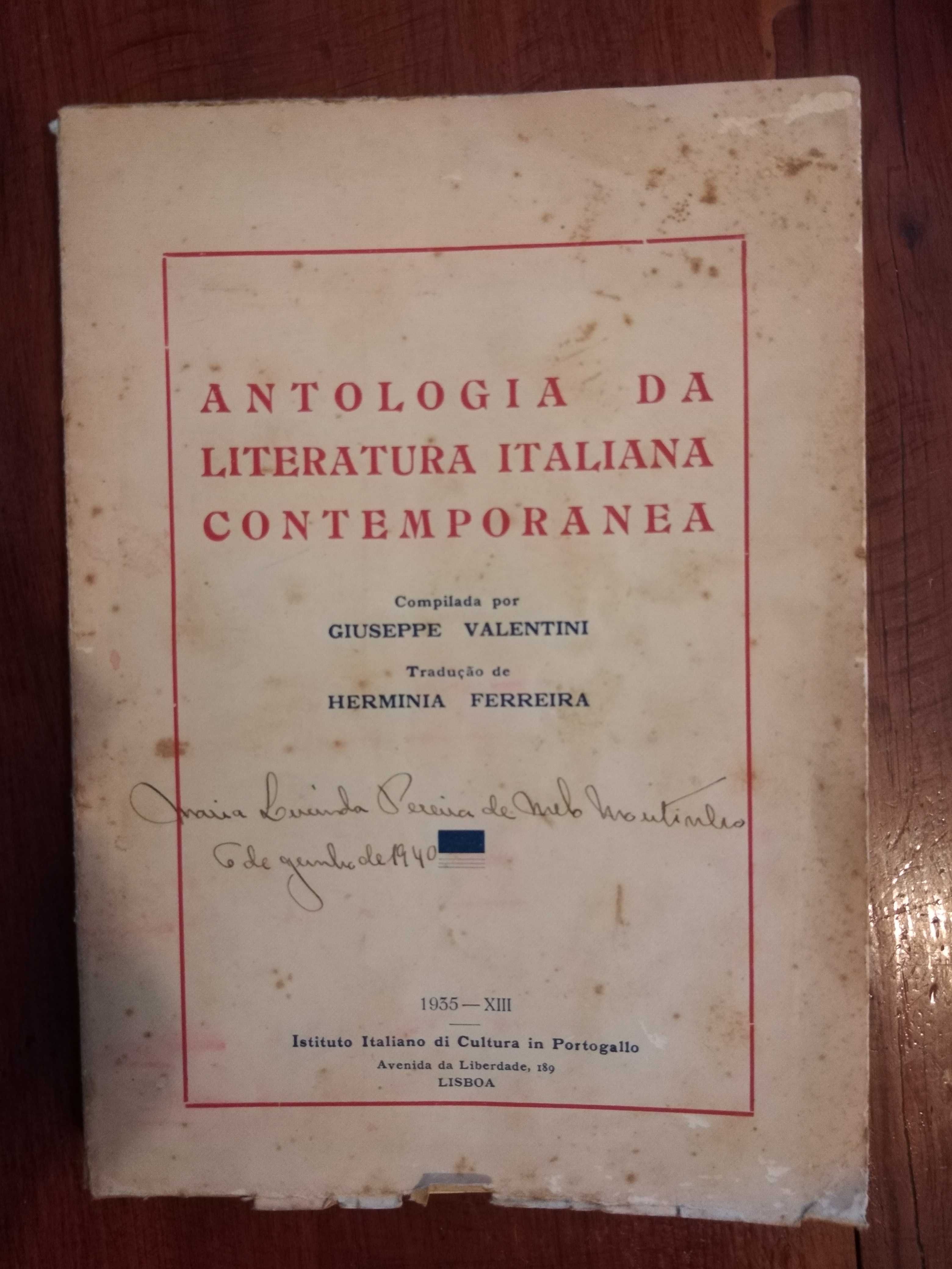 Giuseppe Valentini - Antologia da Literatura Italiana Contemporânea