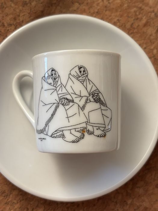 Chavena de café, porcelana.