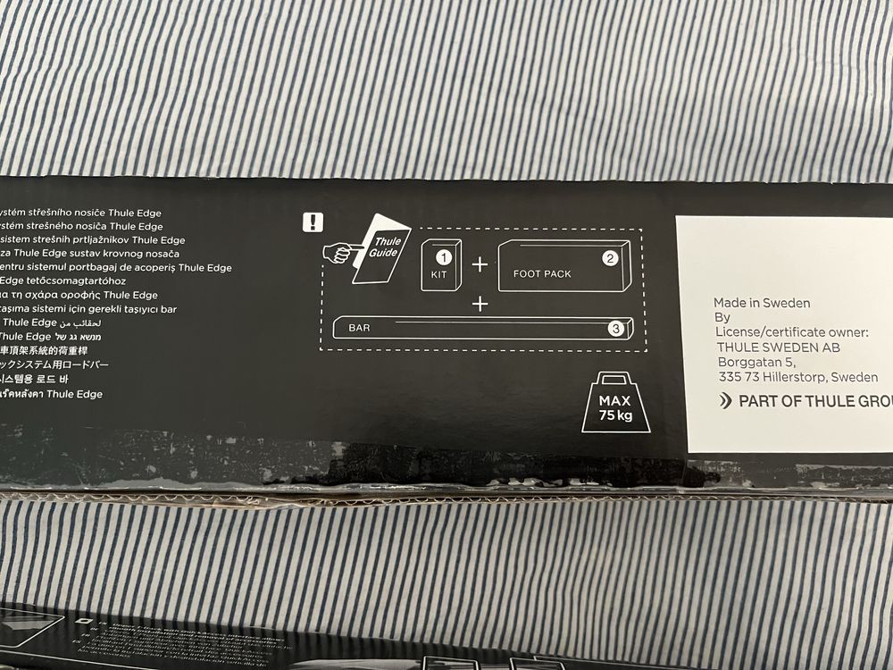 Barras Thule WingBar Edge 104