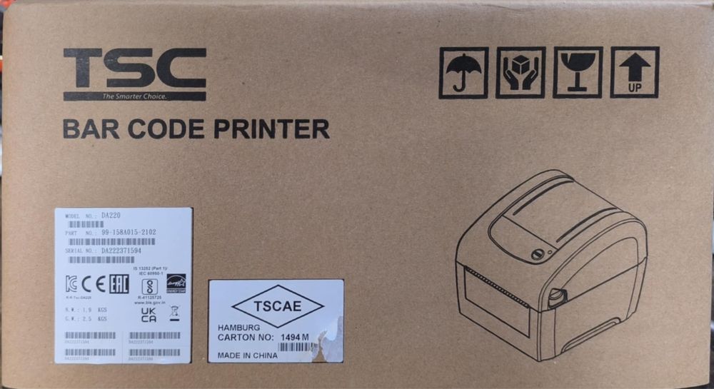 Drukarka TSC DA 220