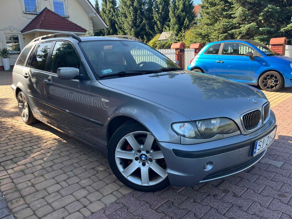 BMW-320i-2171cm-GAZ-Komb-2006rKlimAlumAbsSkórHak-FVat Zamiana