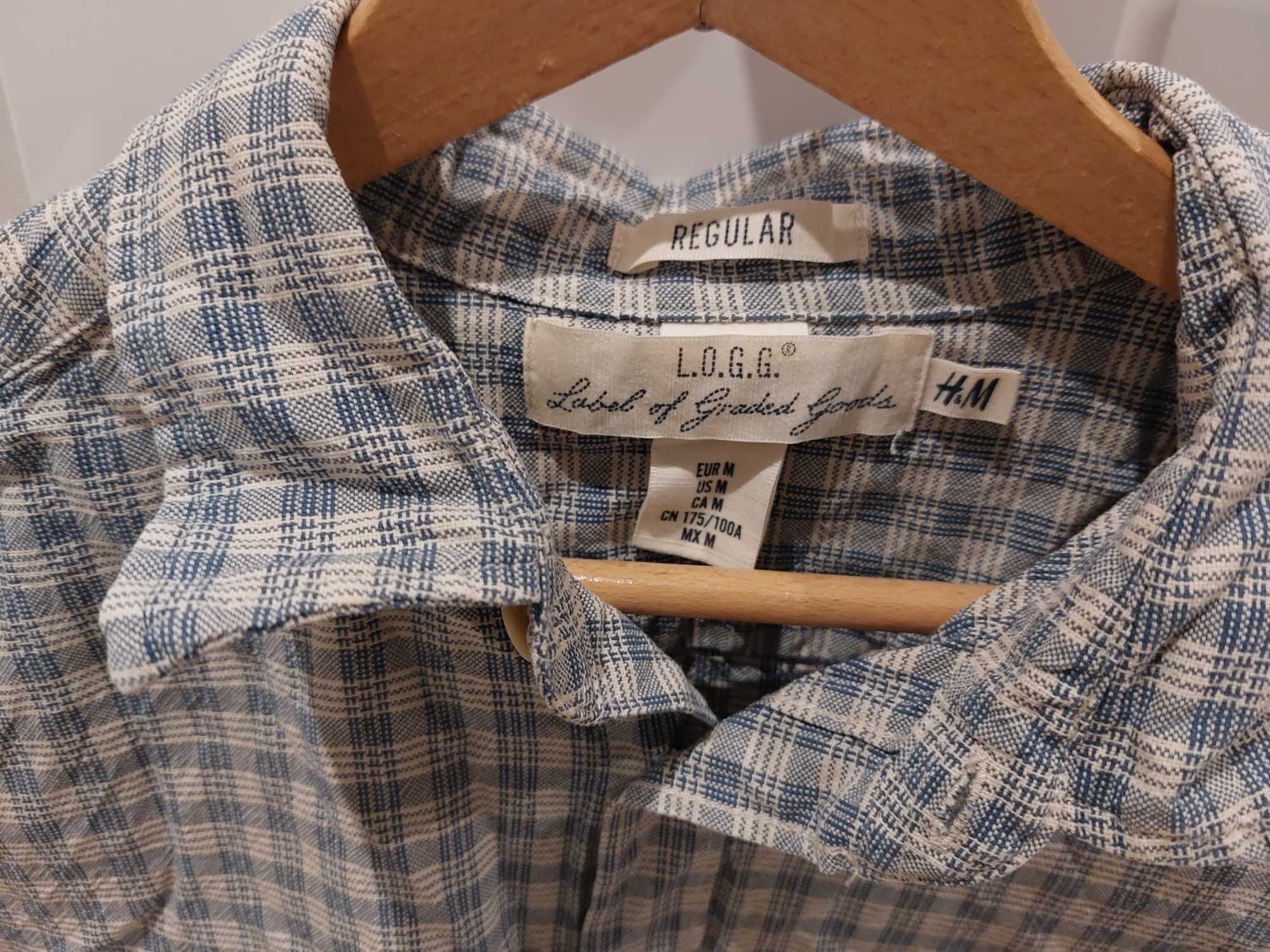 Koszula męska H&M Logg M regular