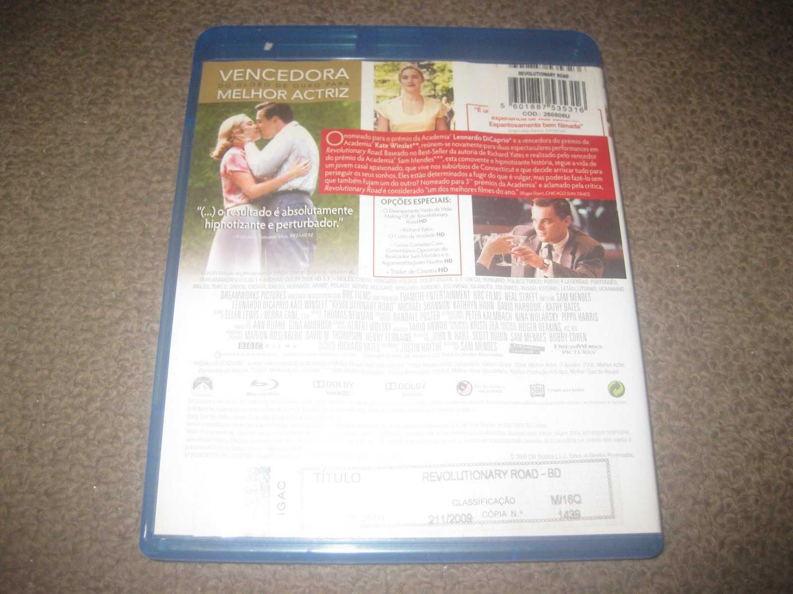 Blu-Ray "Revolutionary Road" com Leonardo DiCaprio