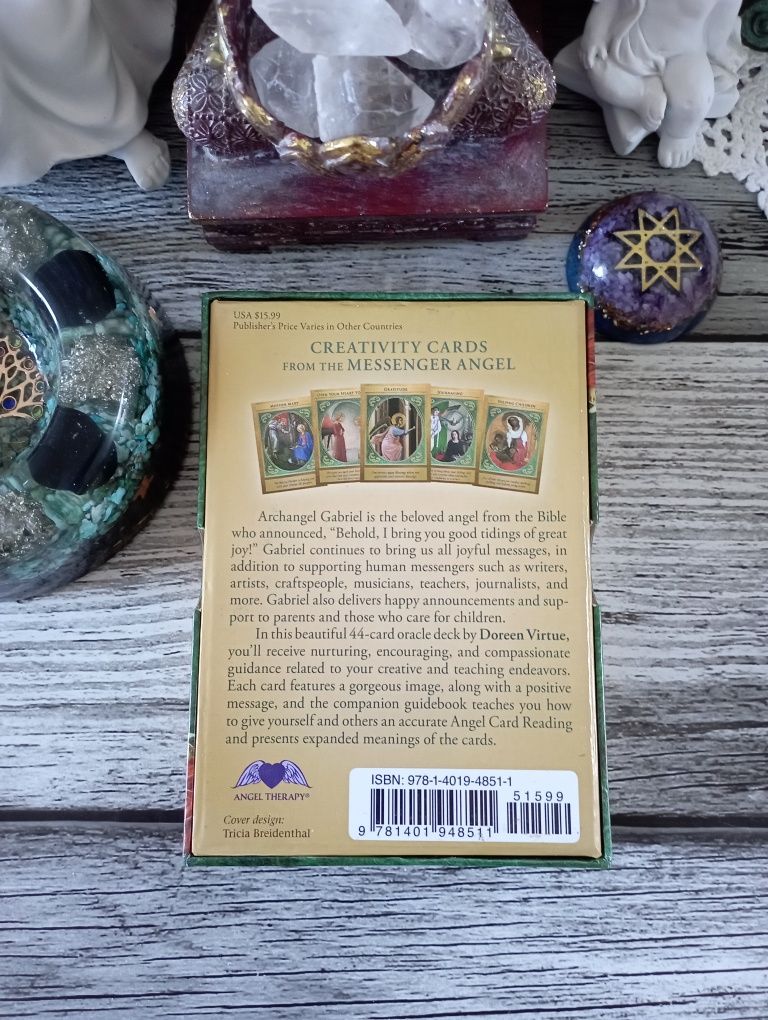 Karty anielskie Doreen Virtue Tarot Oracle Runy Unikat!