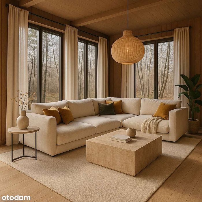 Uroczy domek w lesie nad strumykiem z działka 10 a