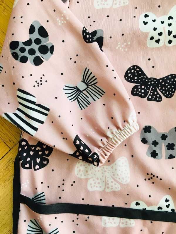Kokardki - Śliniak fartuszek Moonbloom Moon bloom BLW 6-36 miesięcy