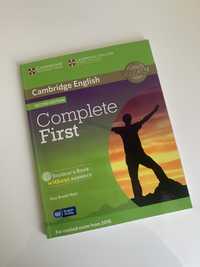 Книга Complete First Student’s Book с диском