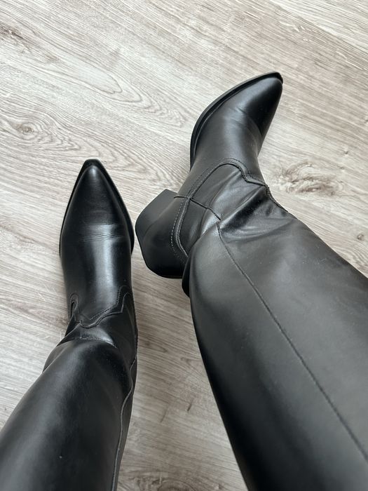 Чоботи-козаки Zara, 39 розмір, гарний стан