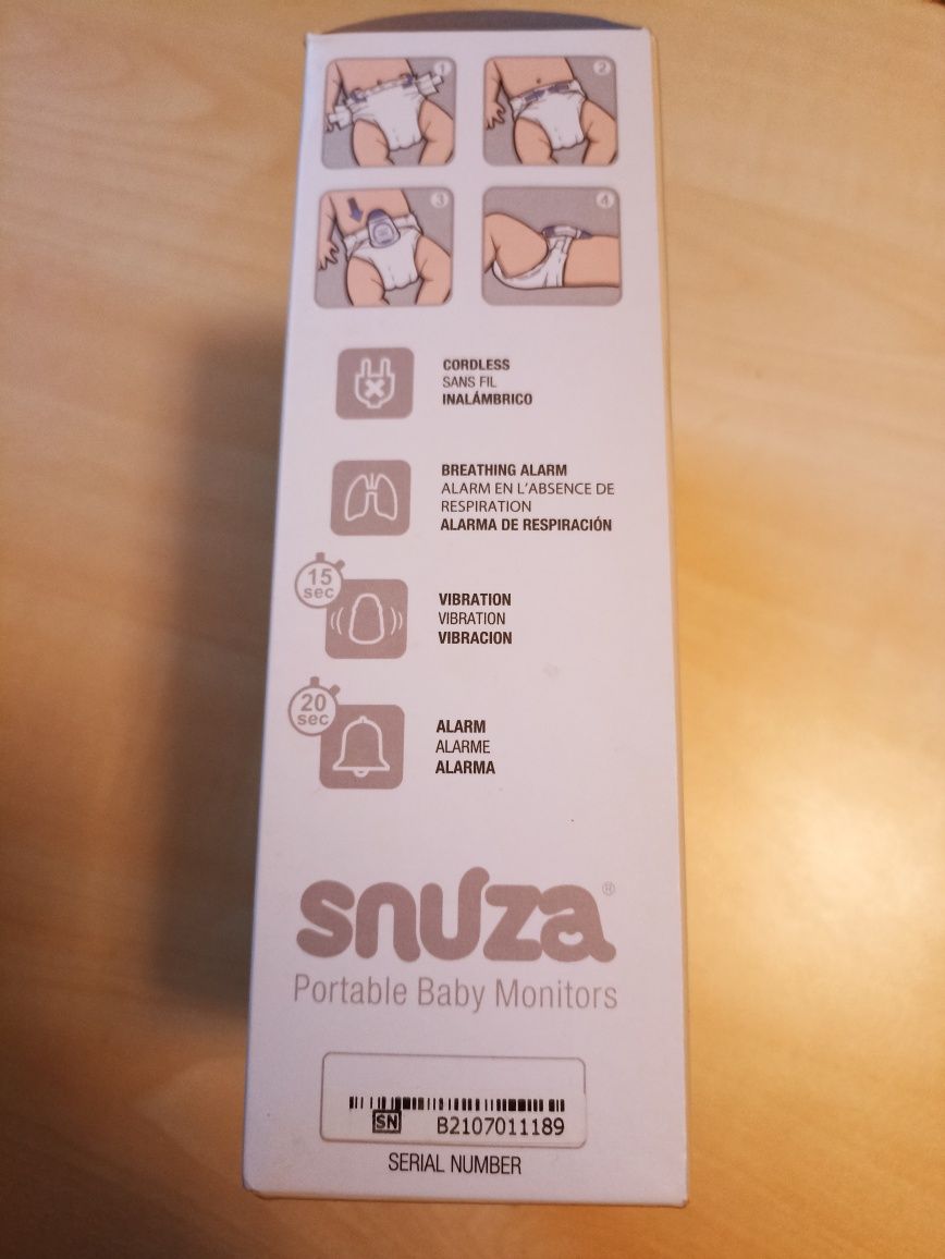 Monitor oddechu dla niemowląt Snuza Hero MD