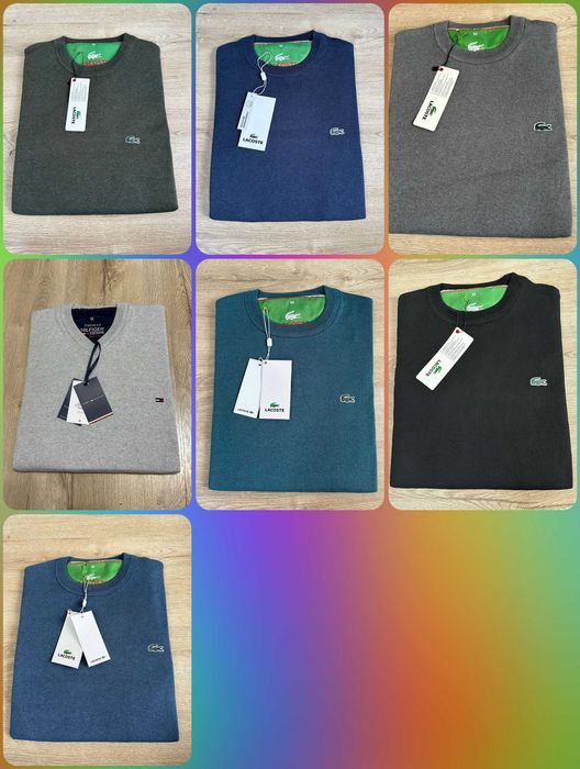 S-XXXL swetry męskie lacoste ralph lauren swetr nowość