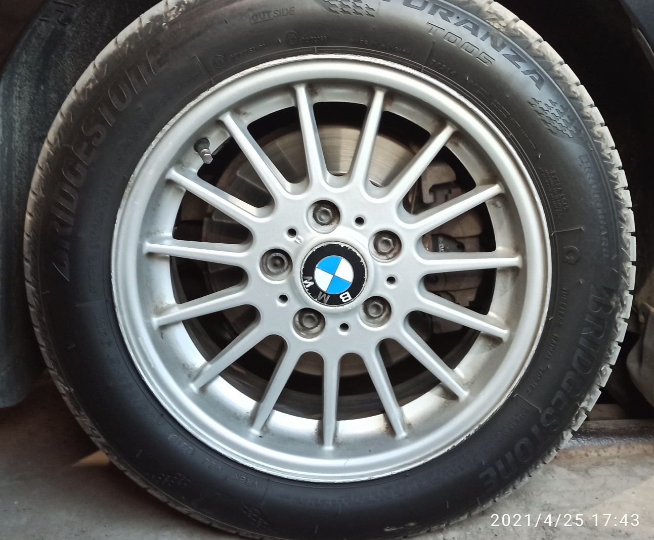 Нові диски 391 style для BMW R16 та гума Bridgestone Run Flat 2019року