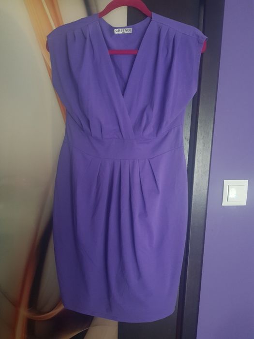 Sukienka fioletowa xl