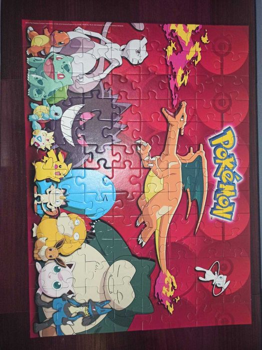 Пазл Ravensburger Pokemon  49 x 36 см 100 деталей Покемон