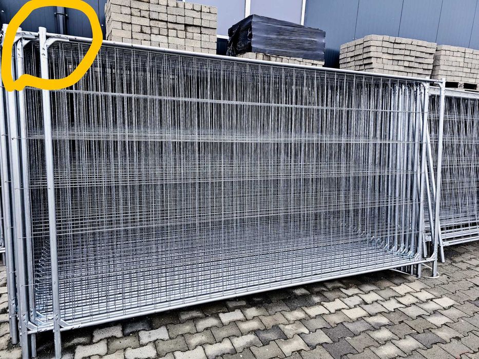 Tymczasowe Ogrodzena Budowlane - NOWEJ GENERACJI MOCNE od Producenta