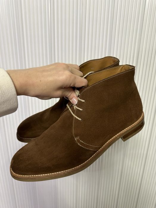 Черевики чоловічі замшеві Navyboot, водовідштовхувальні, р.43 (28 см)