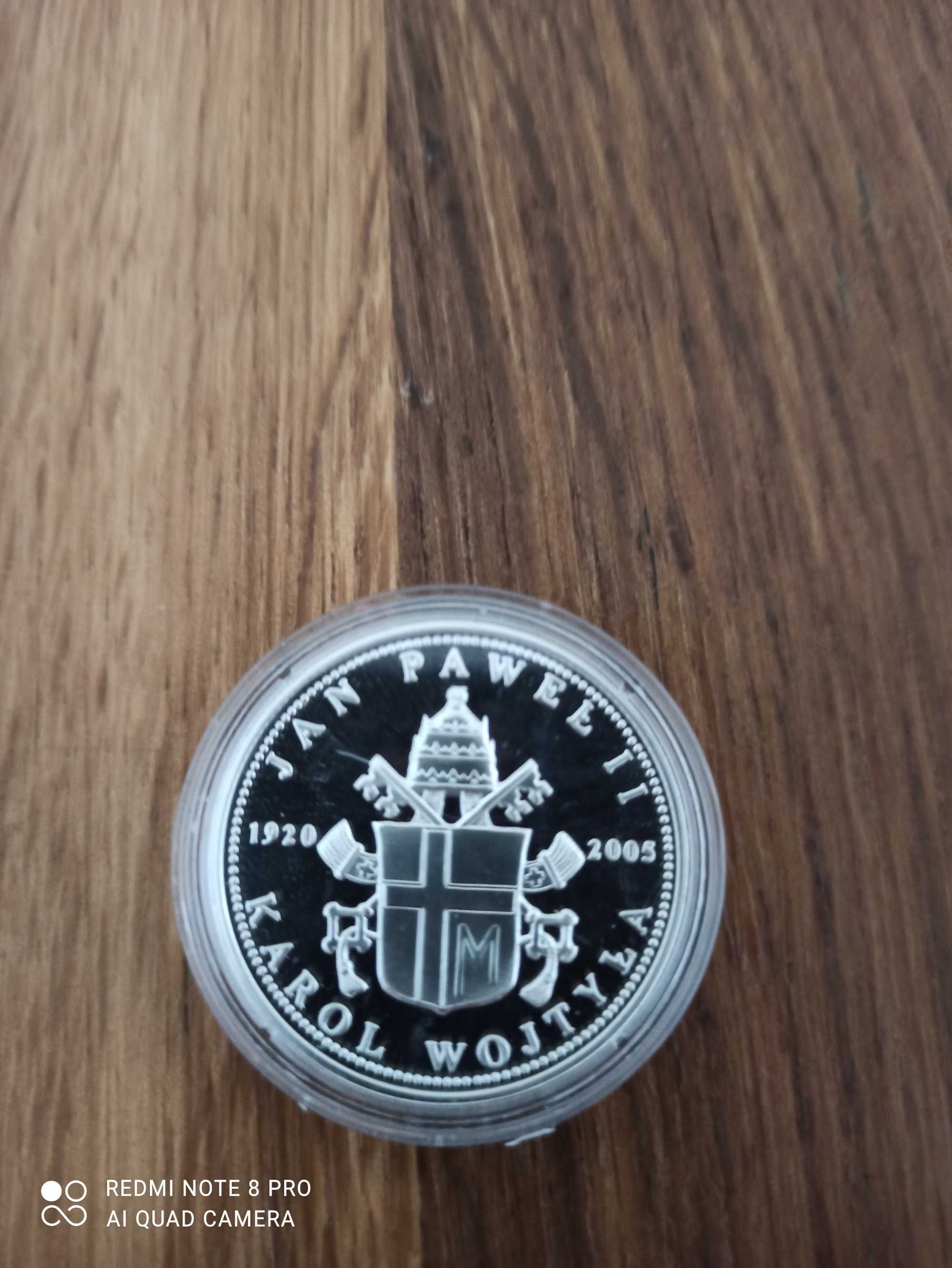 Srebro 500. Jan Paweł II Wadowice