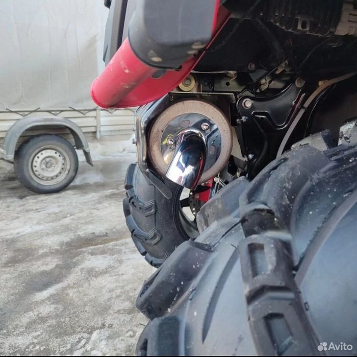 Насадка на глушник квадроцикла AODES, Loncin XWOLF