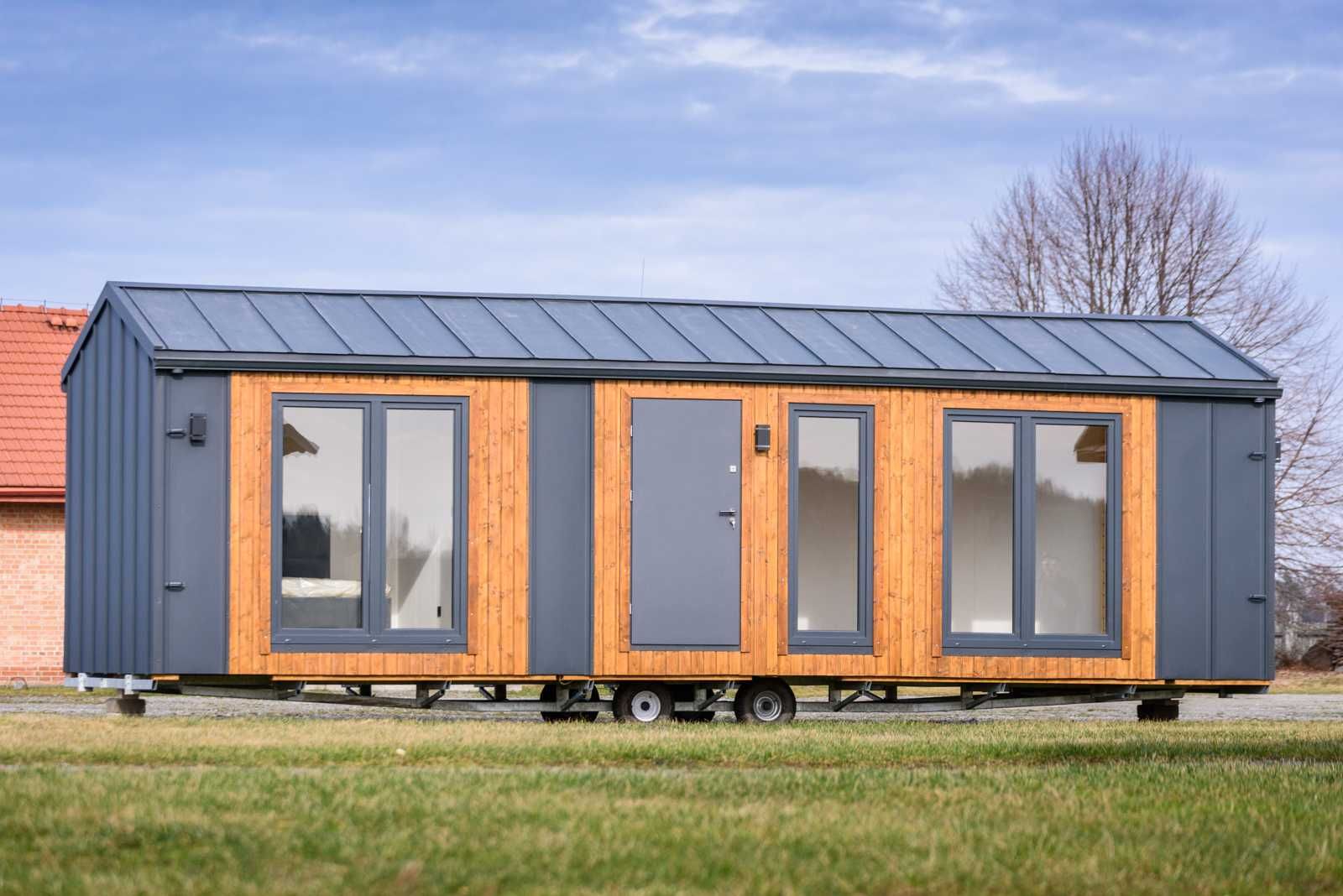 Domek Modułowy 35m² - Mobilny, Drewniany, Całoroczny, Na Zgłoszenie