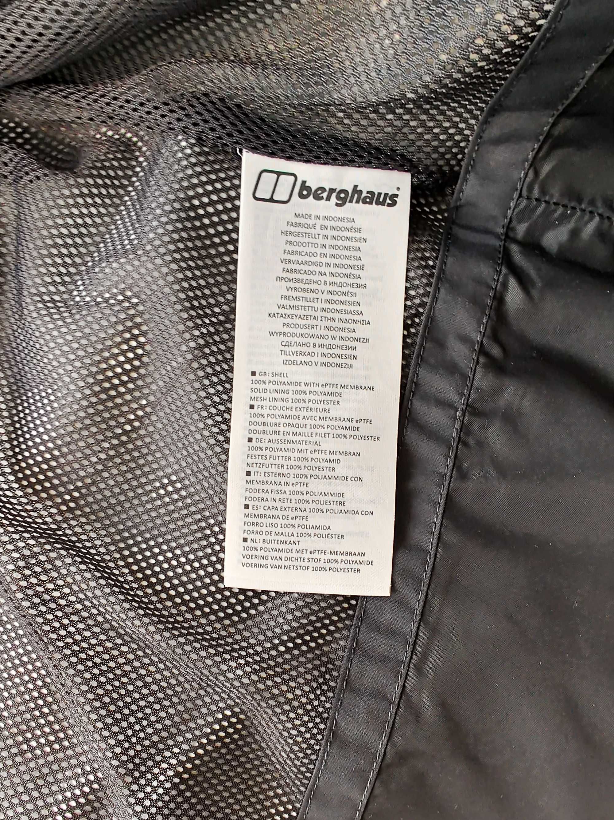 Kurtka Berghaus GORE TeX 2L XXL przeciwdeszczowa przeciwwiatrowa b^^