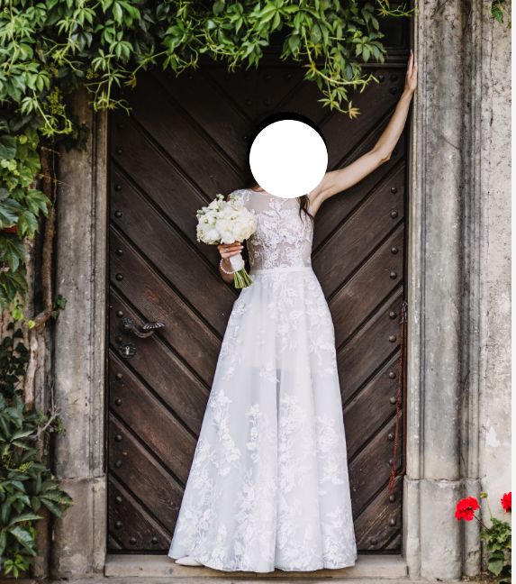 suknia ślubna Sabe Fibi xs 34 szyta ręcznie Anna Kara Madonna