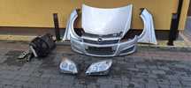 Kompletny przód opel Astra h lift zderzak lampy grill