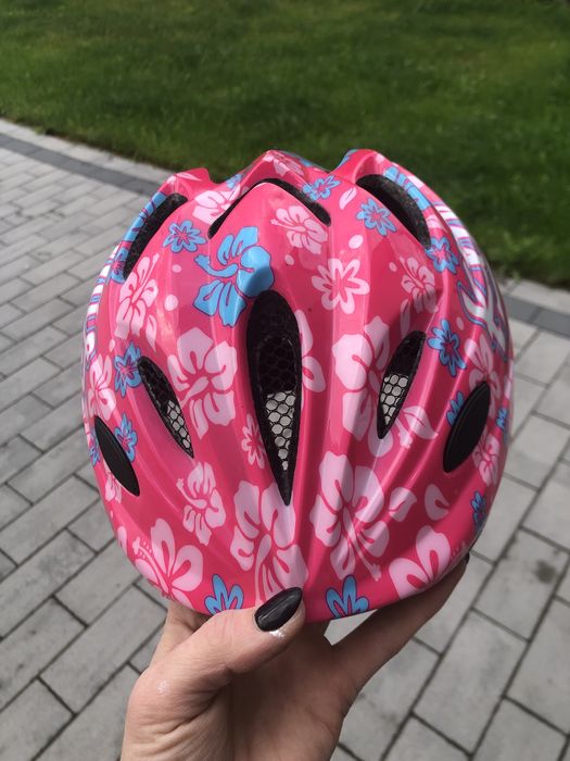 Kask rowerowy dla dziewczynki