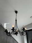 Klasyczna lampa 8 płomienna