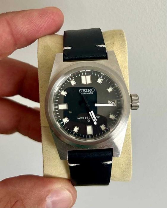 Relógio Seiko Mod - Estilo Vintage minimalista