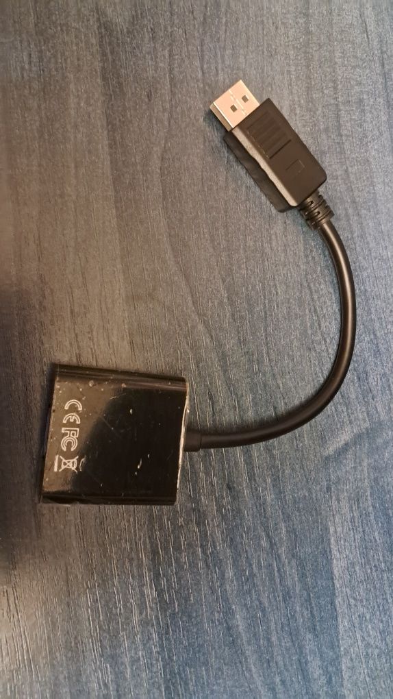 Кабель-перехідник DisplayPort to VGA