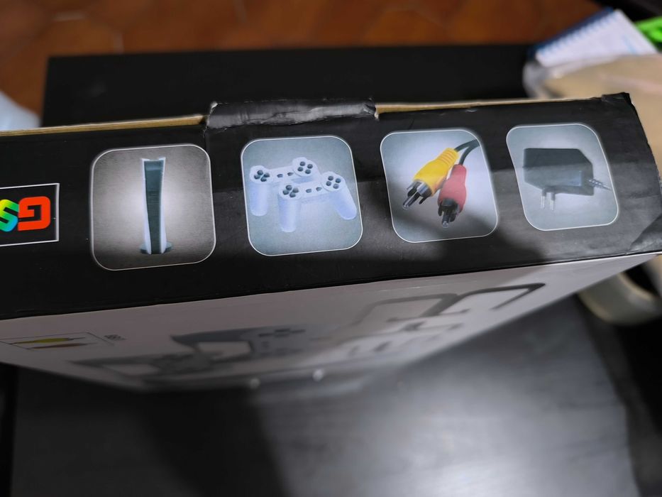 Consola com jogos clássicos