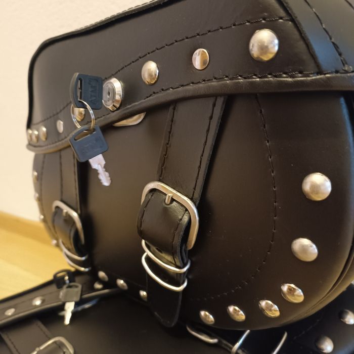 Sakwy Boczne Skóra Zamki Jakość Vt Vn Vs Xvs Xv Vl Chopper Cruiser